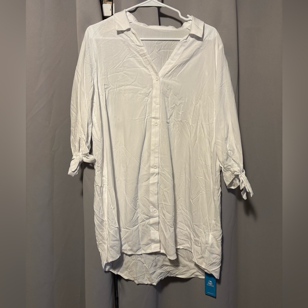 Cupshe Shirt Dress Coverup